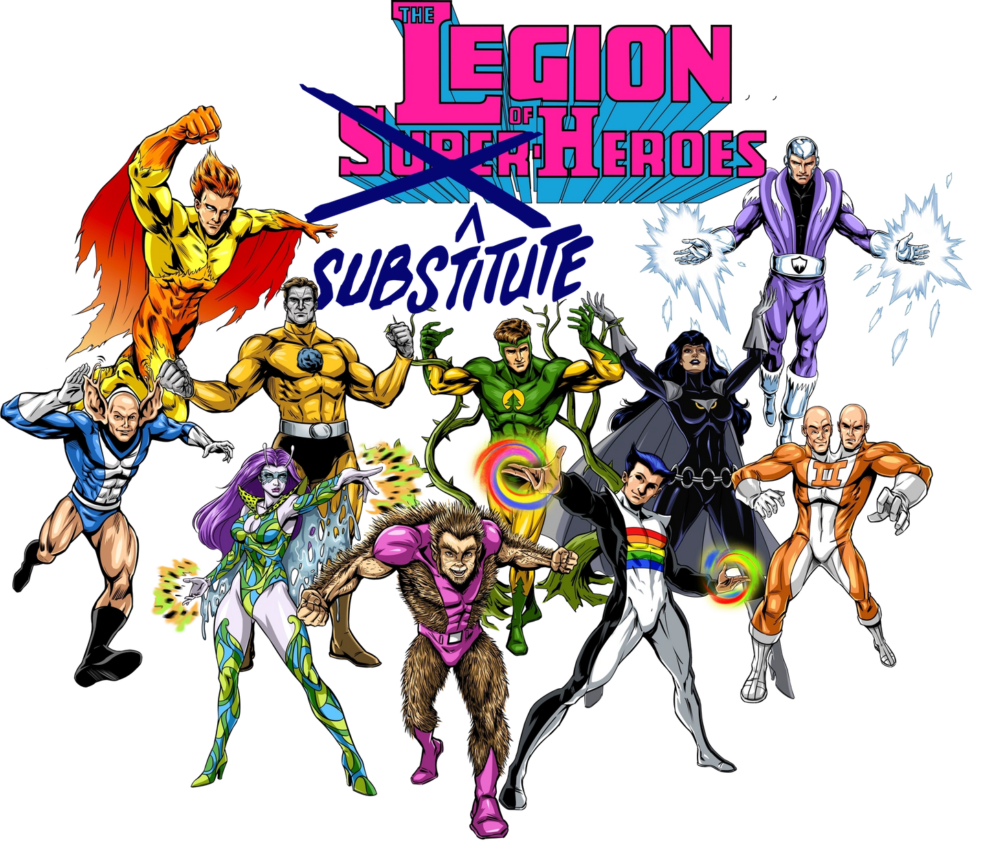 LEGION OF SUBSTITUTE HEROES READY