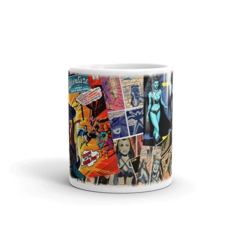 Shadow Lass Collage Anniversary Mugs