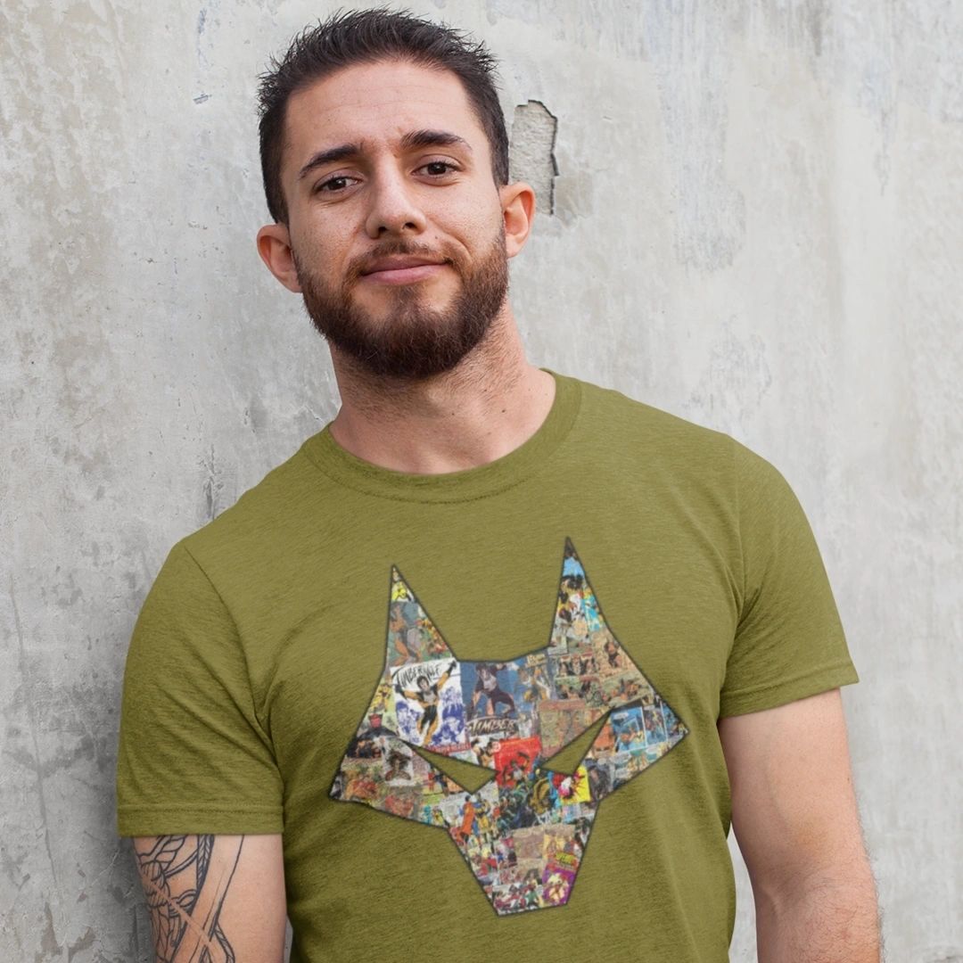 TIMBER WOLF COLLAGE SHIRT