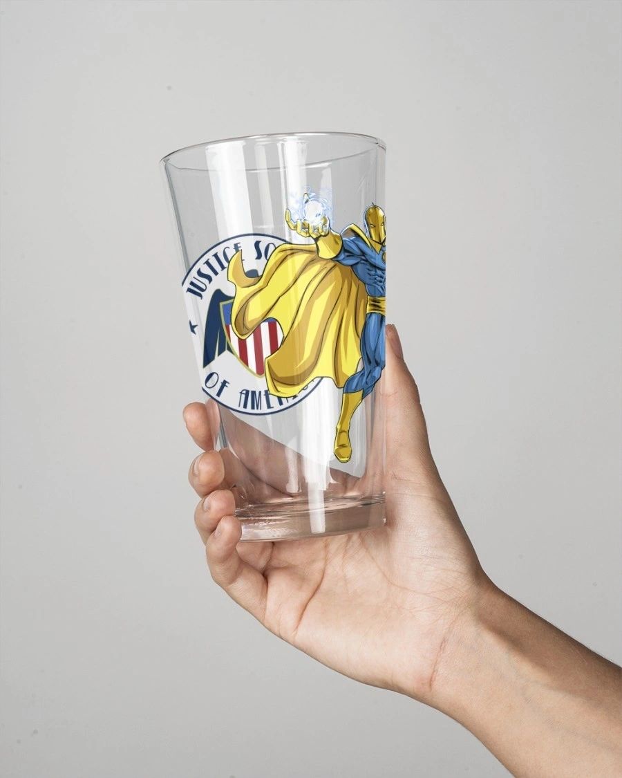 DR. FATE(JSA) READY Pint Glass (with Free Shipping)