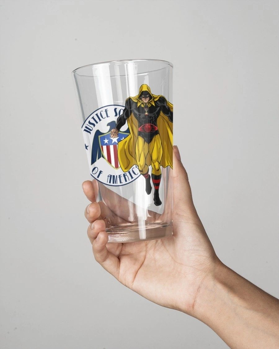 HOURMAN (JSA) READY Pint Glass (with Free Shipping)