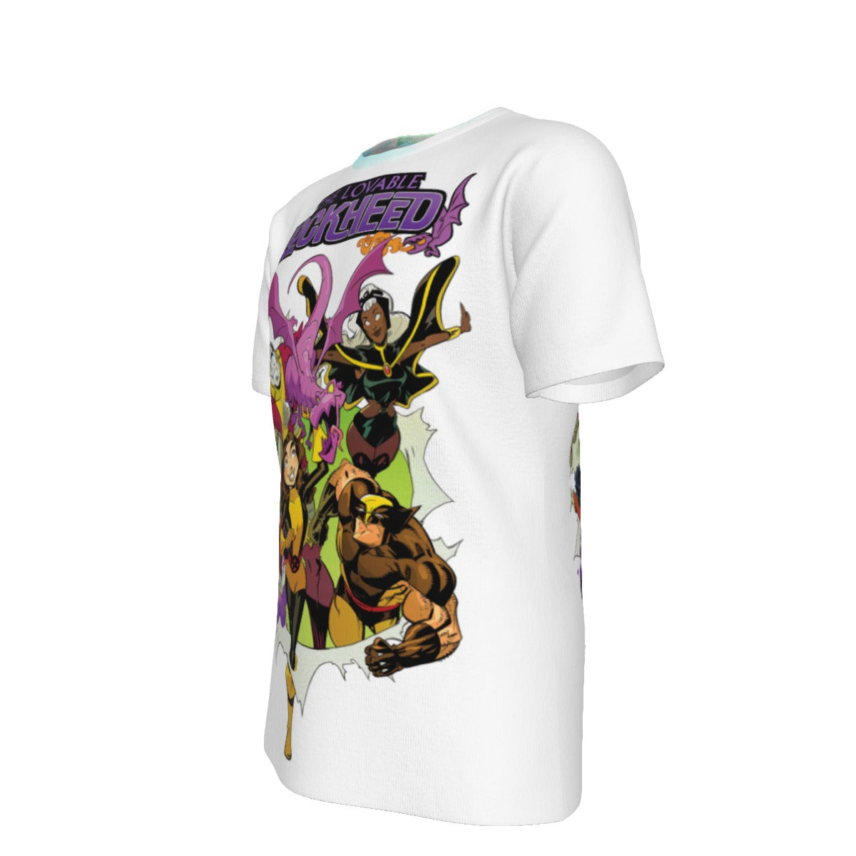 LOVABLE LOCKHEED OVER PRINT SHIRT AND TANK TOP -BOB LAYTON ART