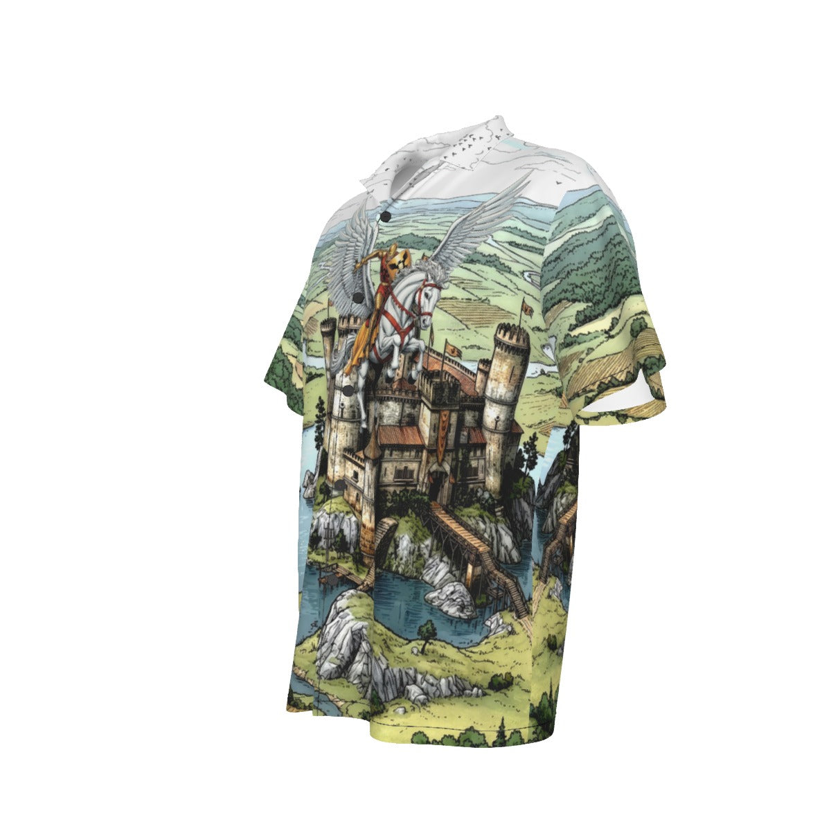 SHINING KNIGHT GO All Over Print Shirt & Tank Top - ORIGINAL ART