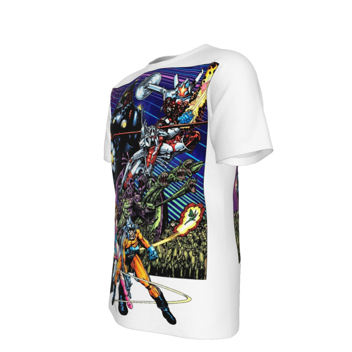 MICRONAUGHT TRIBUTE All Over Print Shirt & Tank Top - ARTHU ADAMS ART