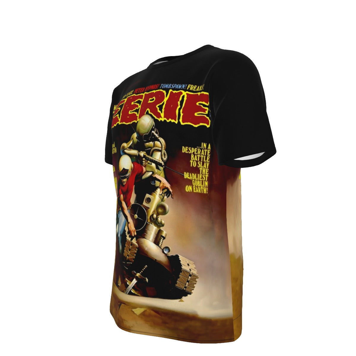 EERIE 73 ALL OVER PRINT SHIRT AND TANK TOP- KEN KELLY ART