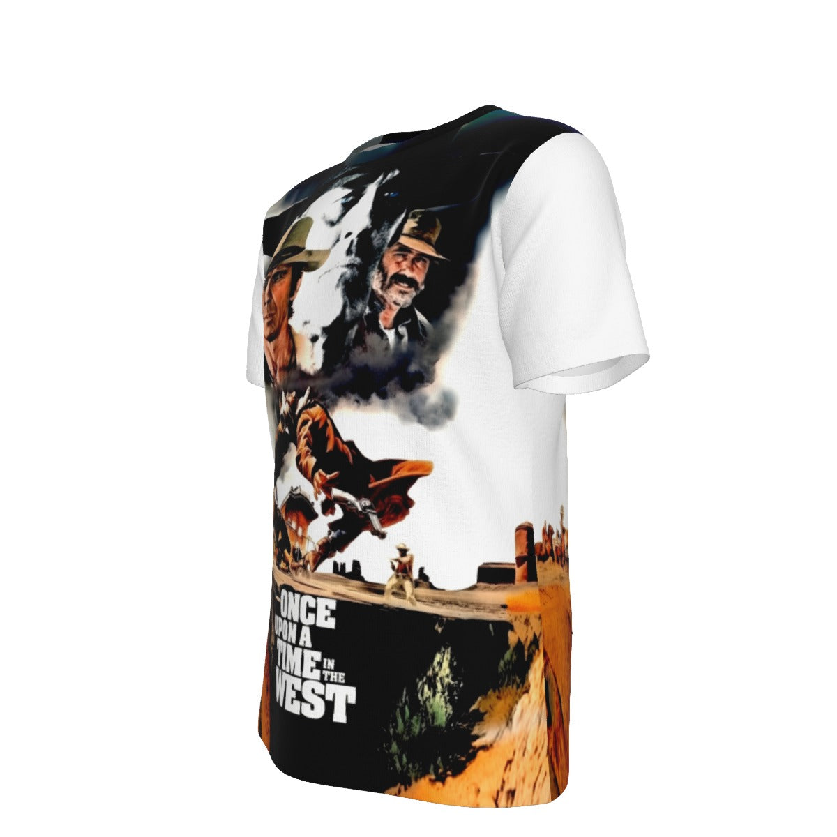 ONCE UPON A TIME IN THE WEST MOVIE POSTER ALL OVER PRINT SHIRT AND TANK TOP
