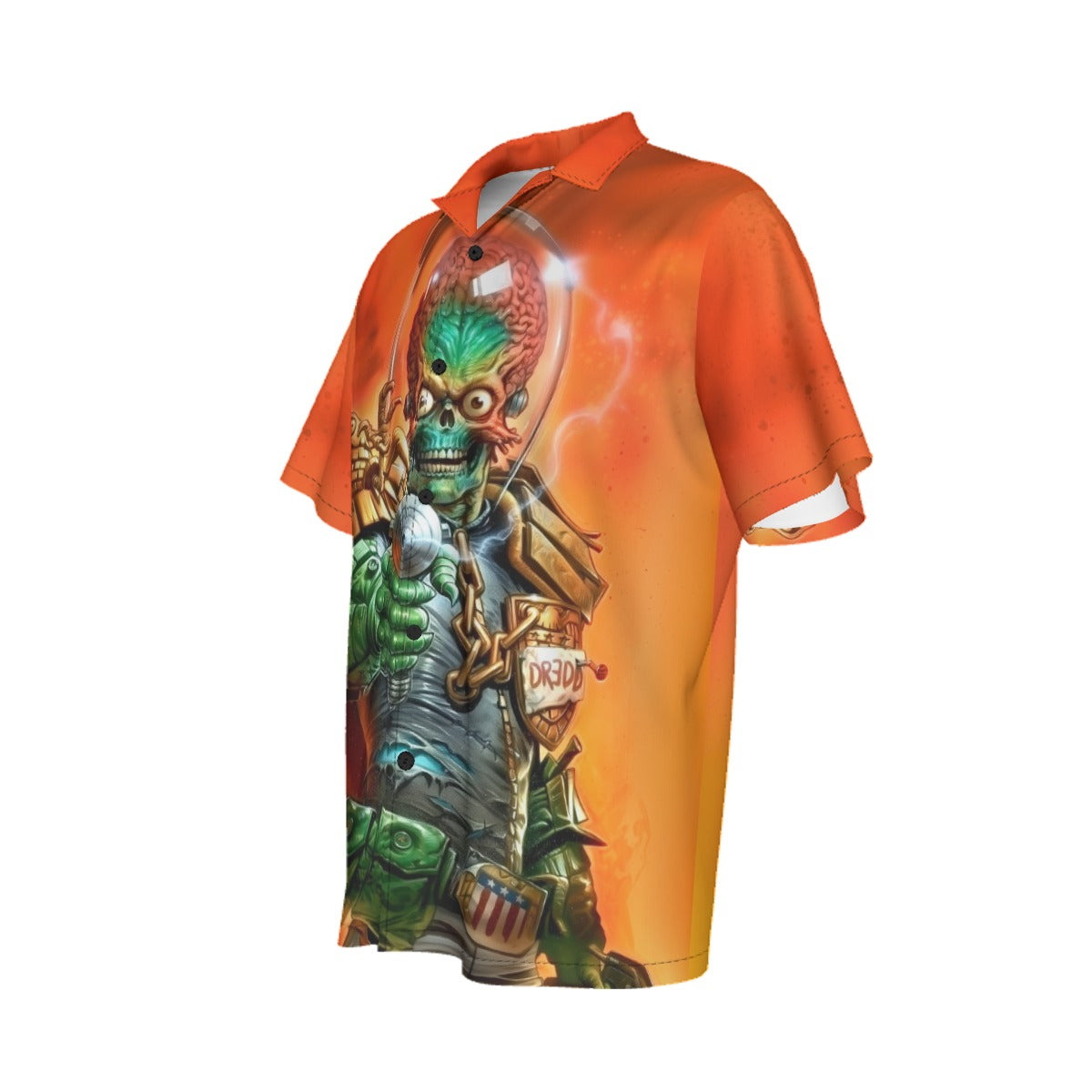MARS ATTACK JUDGE DREDD 2 ALL OVER PRINT SHIRT AND TANK TOP