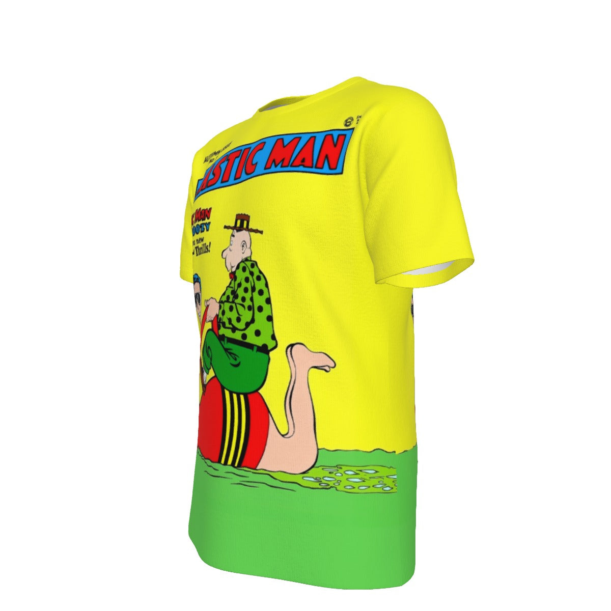 PLASTIC MAN 5 ALL OVER PRINT SHIRT AND TANK TOP