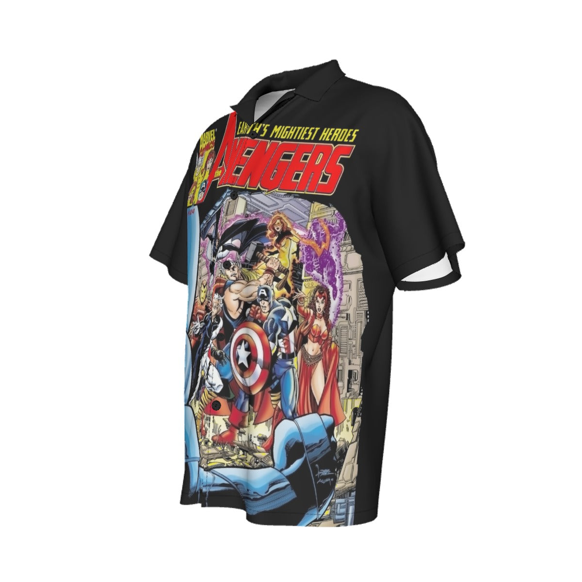 AVENGERS 24 ALL OVER PRINT SHIRT AND TANK TOP -PEREZ ART