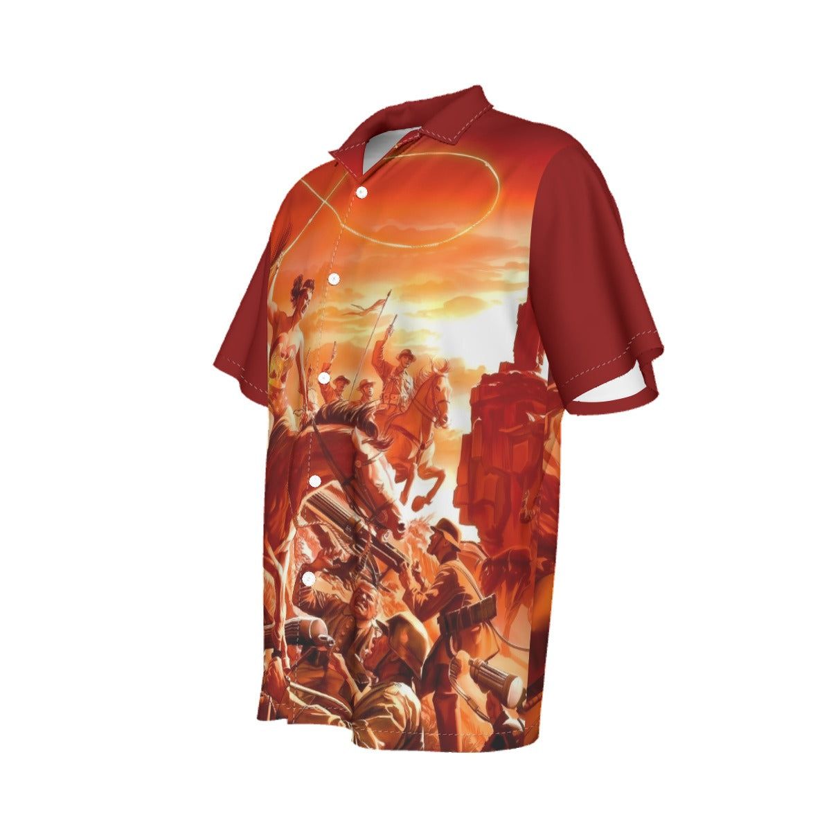 WONDER WOMAN 750 RIDING ALL OVER PRINT SHIRT AND TANK TOP - ALEX ROSS ART