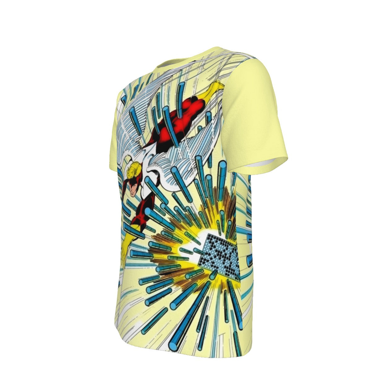 ANGEL OF XMEN 139 SPLASH ALL OVER PRINT SHIRT AND TANK TOP- BYRNE ART