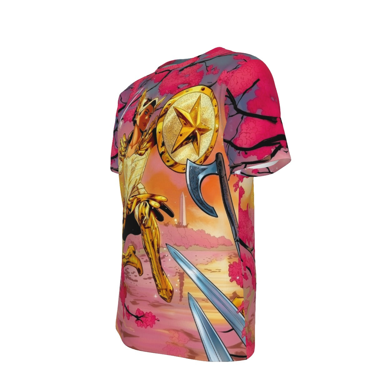 DARK CRISIS WONDER WOMAN PHOTO VAR ALL OVER PRINT SHIRT AND TANK TOP