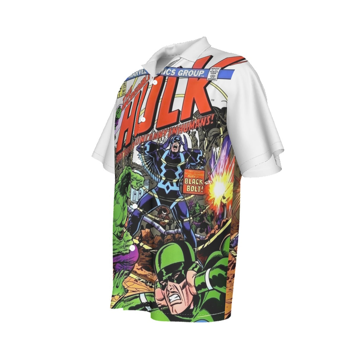 INCREDIBLE HULK 175 ALL OVER PRINT SHIRT AND TANK TOP