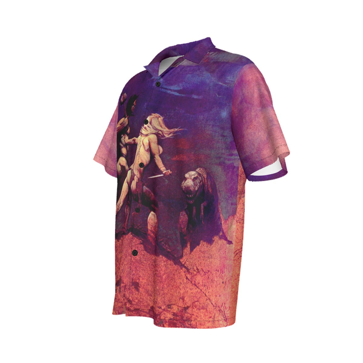 VAMPIRELLA 5 ALL OVER PRINT SHIRT AND TANK TOP- FRANK FRAZETTA