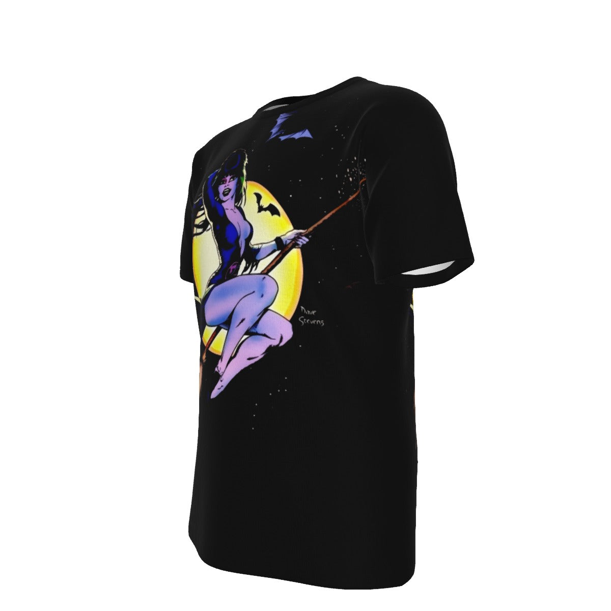 ELVIRA THE WITCH ALL OVER PRINT SHIRT AND TANK TOP