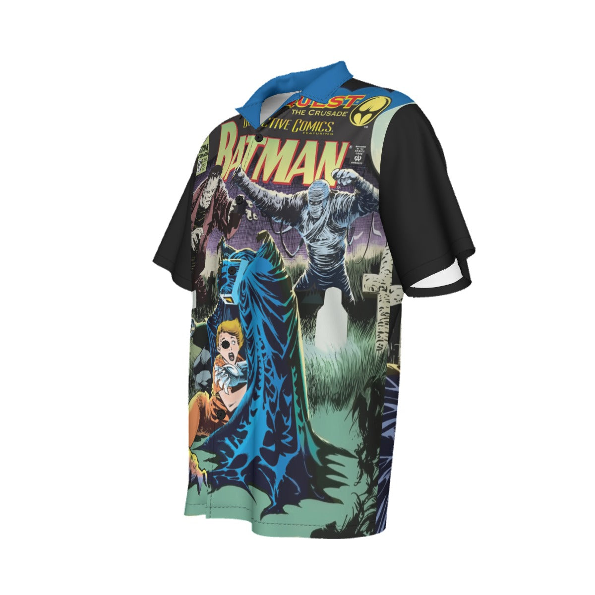 DETECTIVE 671 ALL OVER PRINT SHIRT AND TANK TOP KELLEY JONES ART