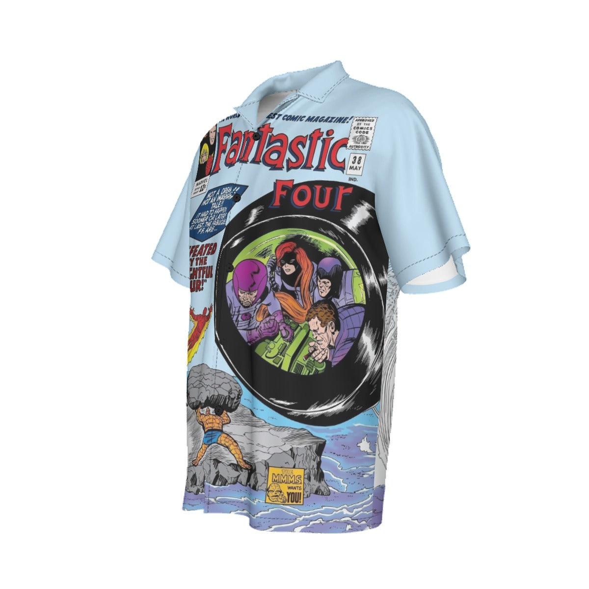 FANTASTIC FOUR 38 ALL OVER PRINT SHIRT AND TANK TOP