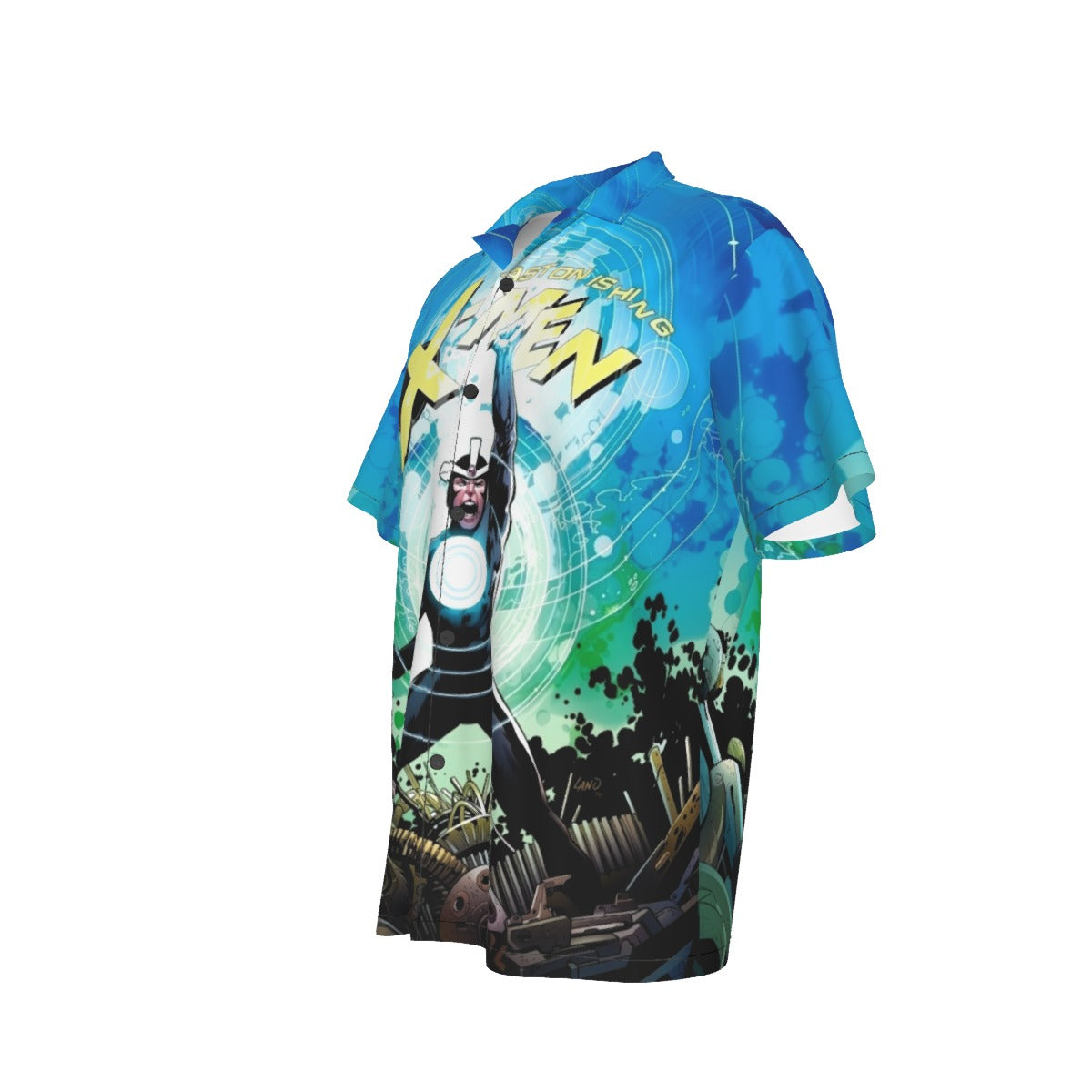 ASTONISHING XMEN 17 V4 ALL OVER PRINT SHIRT AND TANK TOP - HAVOK