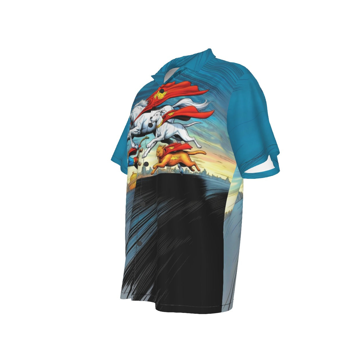 SUPER PETS GO All Over Print Shirt & Tank Top - ORIGINAL ART