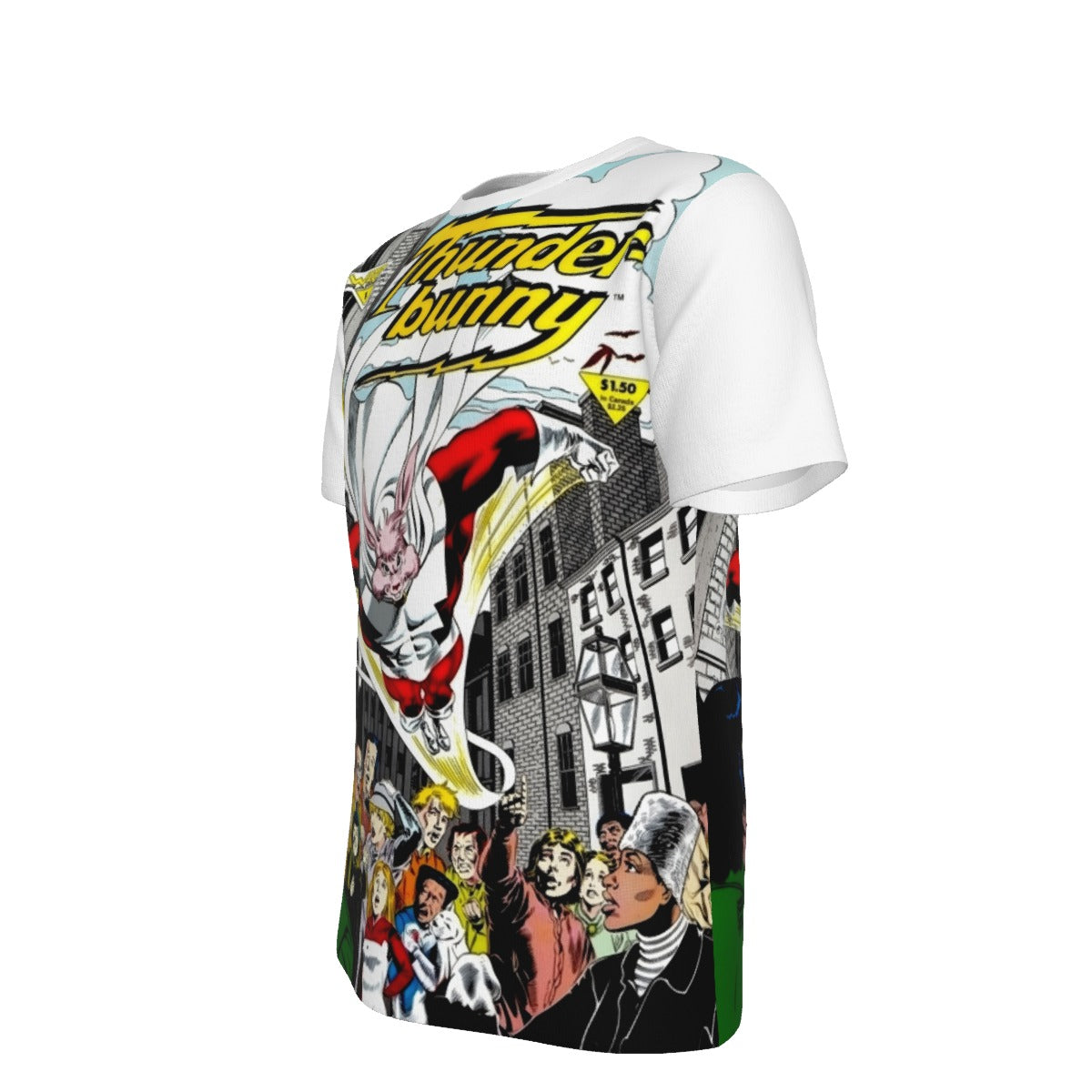 THUNDER BUNNY 1 POSTER ALL OVER PRINT SHIRT AND TANK TOP