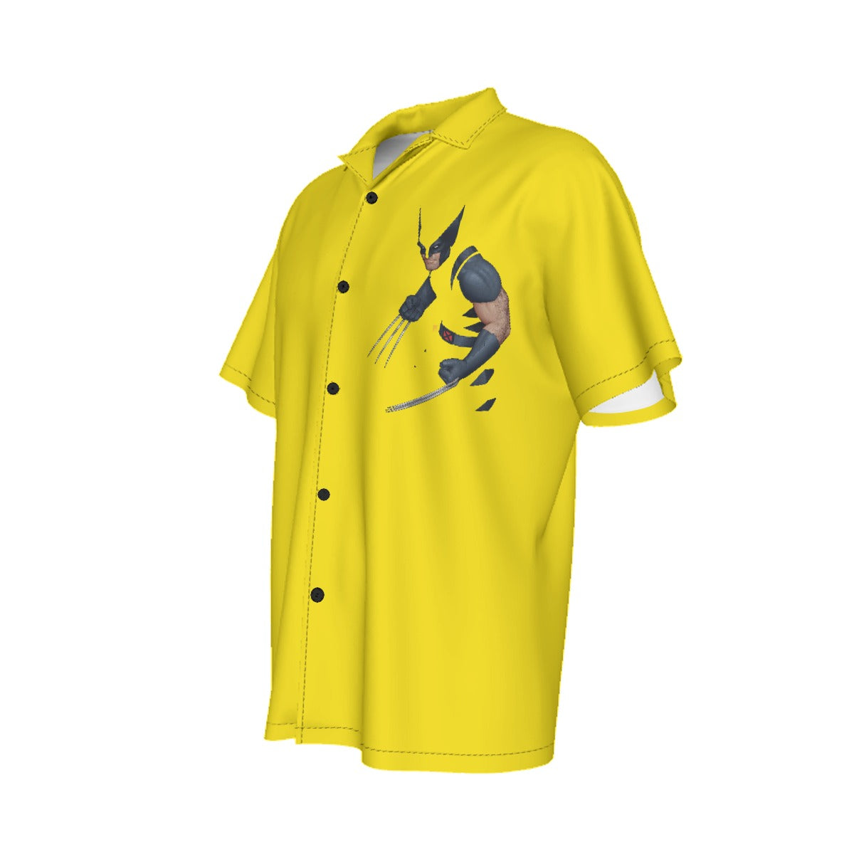 WOLVERINE NEGATIVE SPACE ALL OVER PRINT SHIRT AND TANK