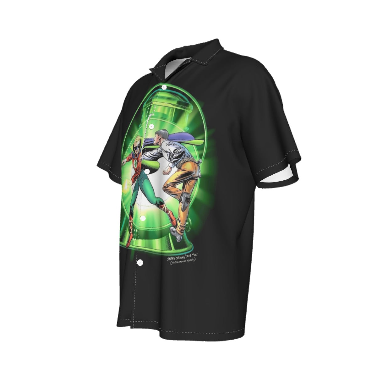 ALAN SCOTT THE GREEN LANTERN 3 ALL OVER PRINT SHIRT AND TANK TOP- GREEN LANTERN 1 TRIBUTE