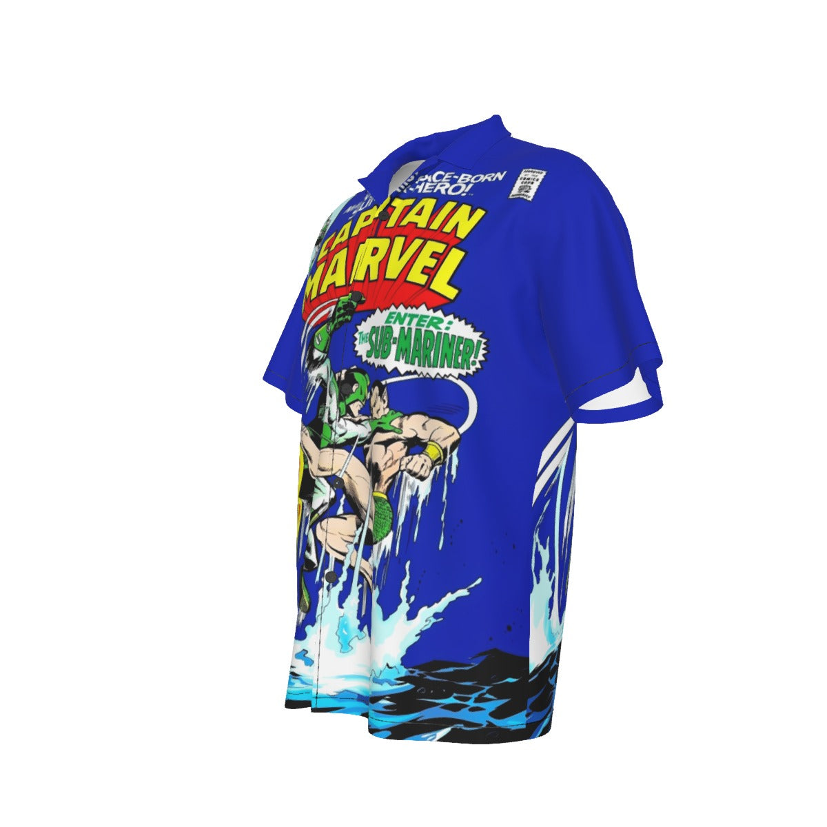 CAPTAIN MARVEL 4 ALL OVER PRINT SHIRT AND TANK TOP
