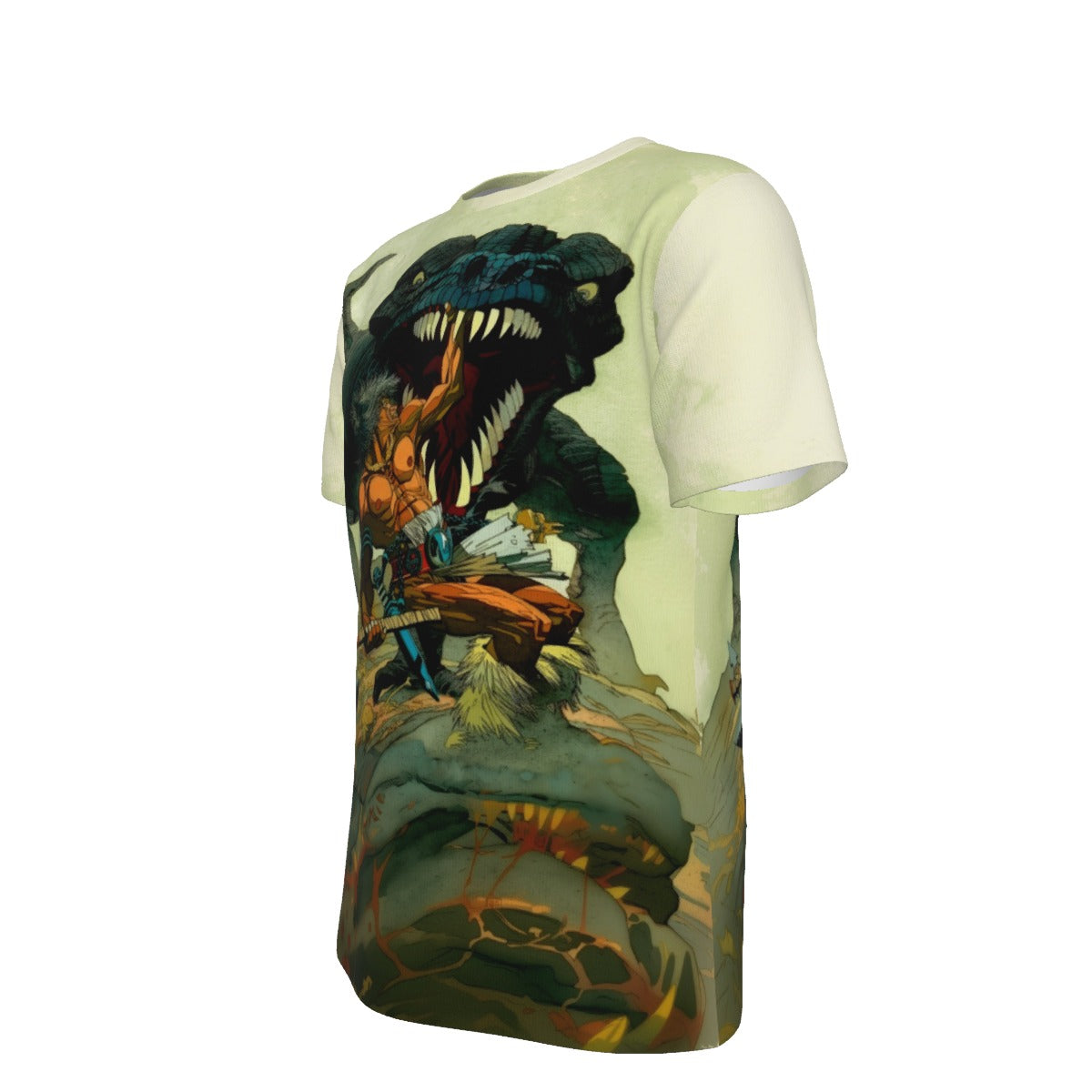 SLAIN 2000AD ALL OVER PRINT SHIRT AND TANK TOP