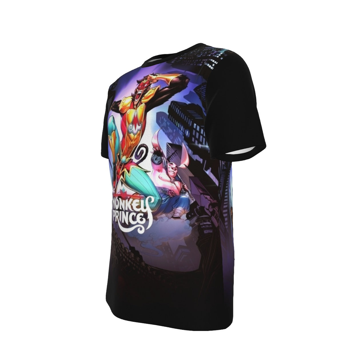 MONKEY PRINCE ALL OVER PRINT SHIRT AND TANK TOP