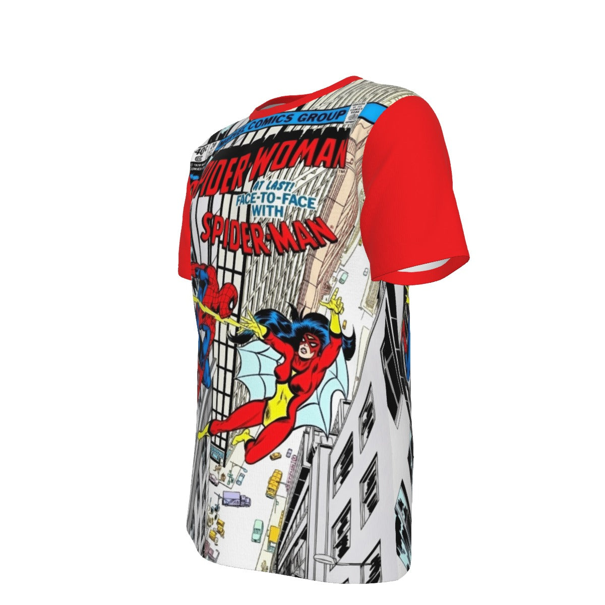 SPIDERWOMAN 20 ALL OVER PRINT SHIRT AND TANK TOP- SPIDERMAN