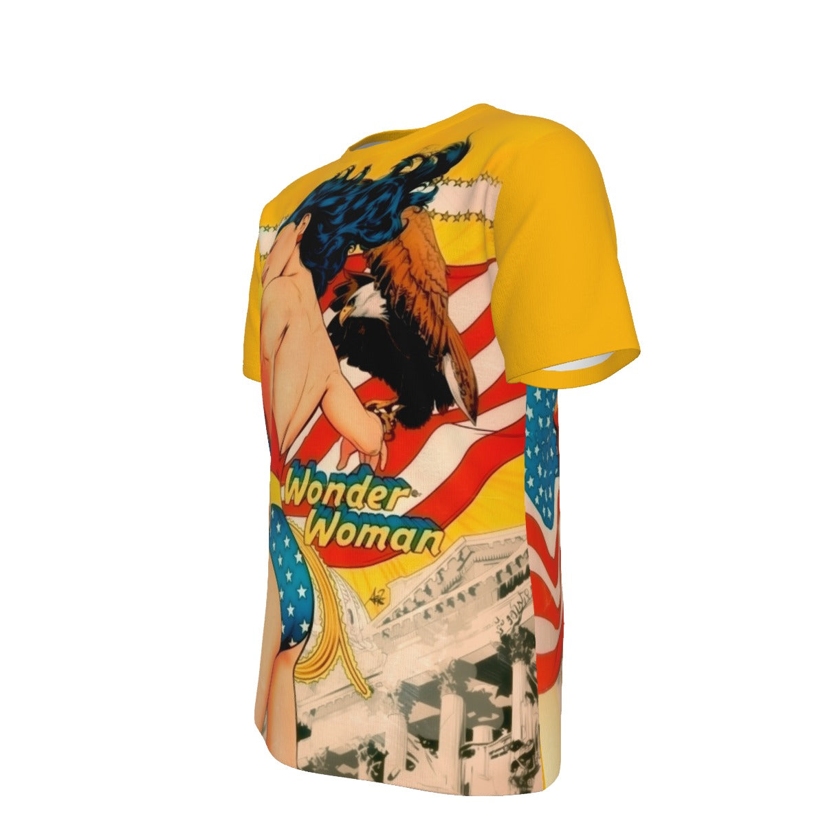 WONDER WOMAN 750 LAU VARIANT ALL OVER PRINT SHIRT AND TANK TOP- STANLEY ARTGEM LAU
