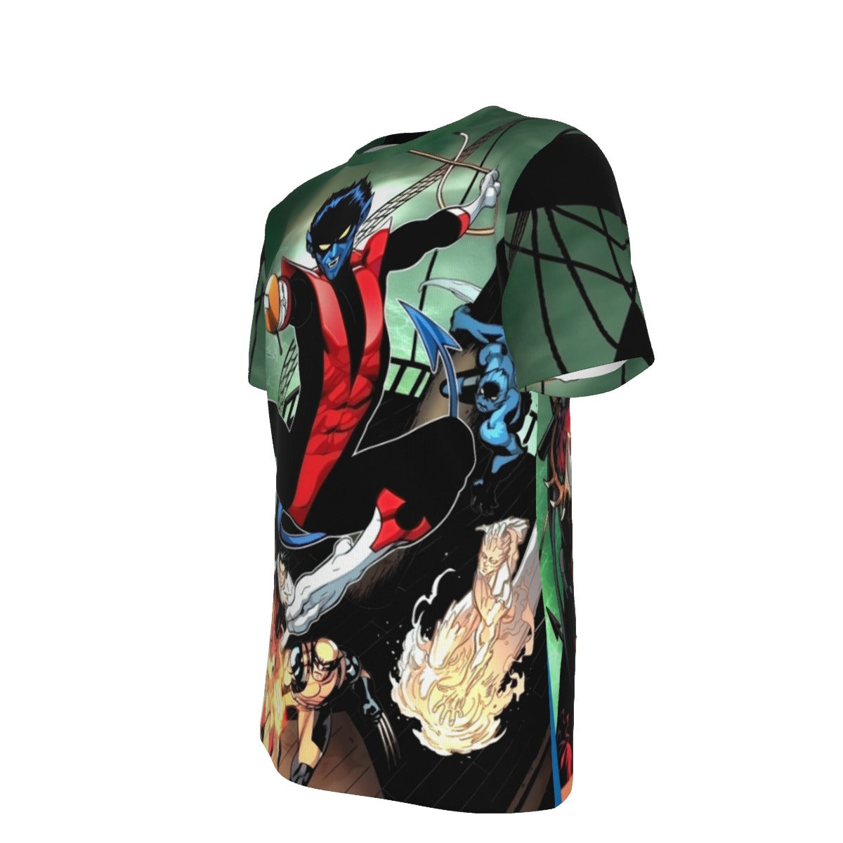 NIGHTCRAWLER ALL OVER PRINT SHIRT AND TANK - AMAZING XMEN 1