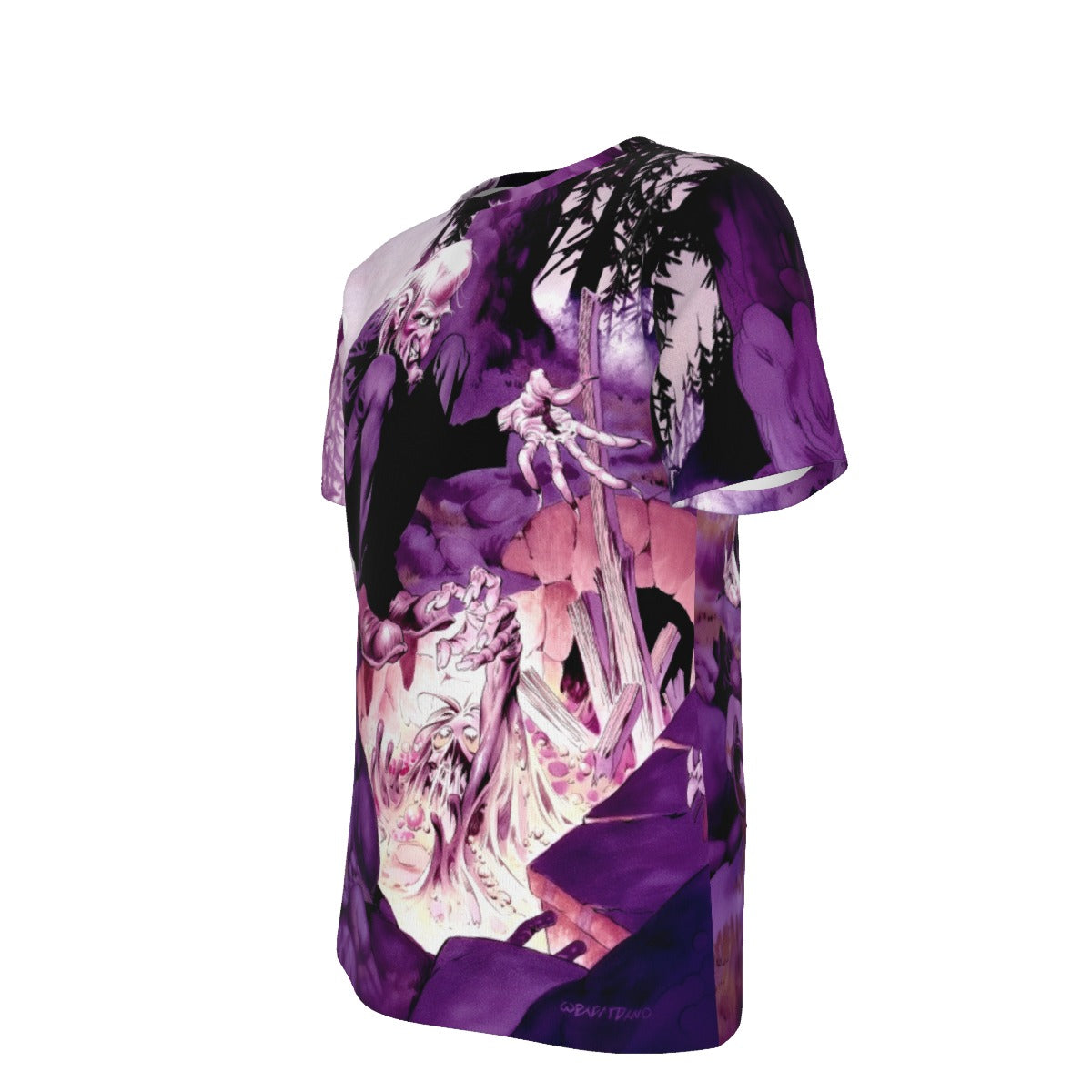 CREEPY PINUP ALL OVER PRINT SHIRT AND TANK TOP-BERNIE WRIGHTSON