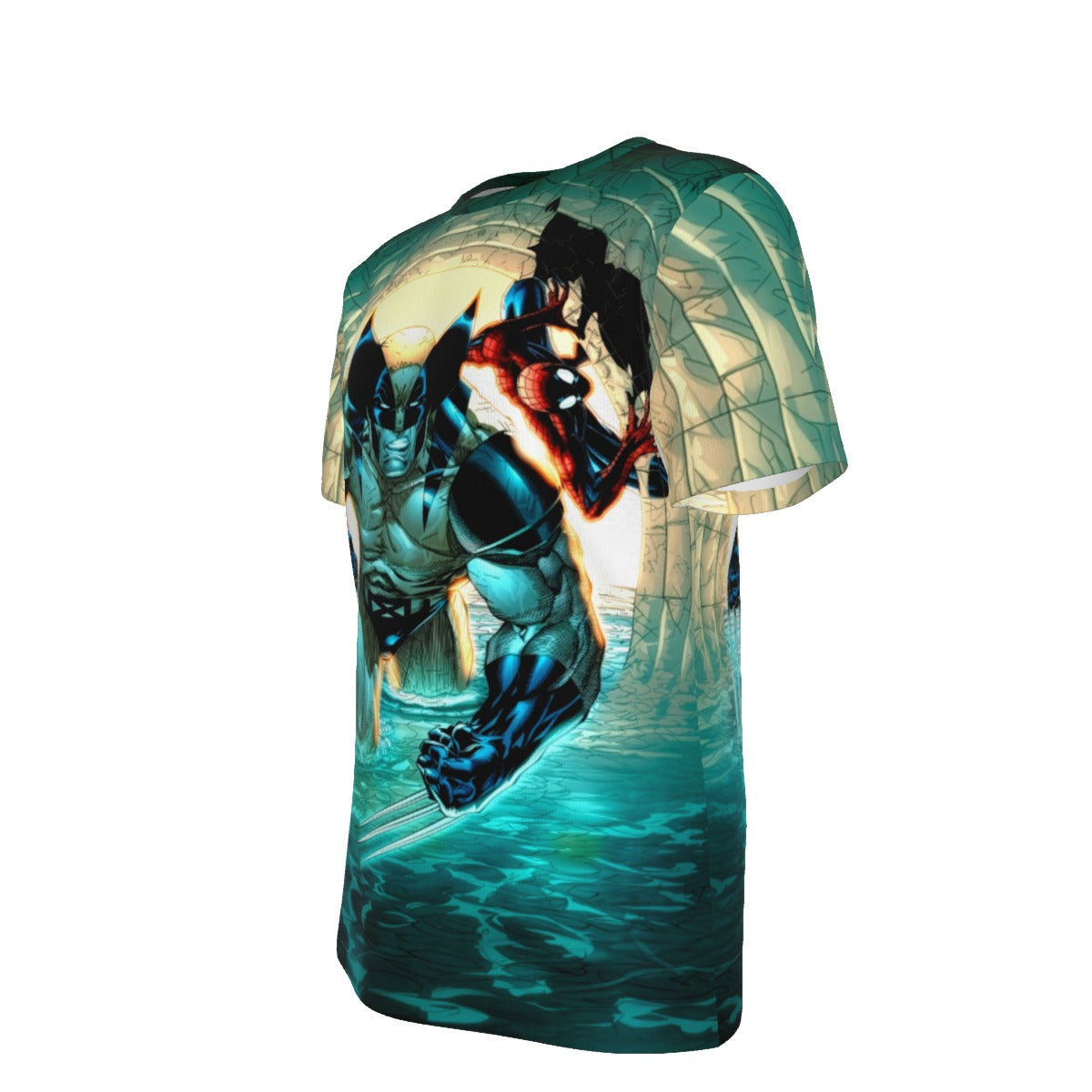 WOLVERINE 156 All Over Print Shirt & Tank Top- IAN CHURCHHILL ART