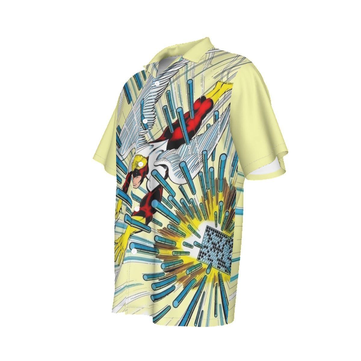 ANGEL OF XMEN 139 SPLASH ALL OVER PRINT SHIRT AND TANK TOP- BYRNE ART