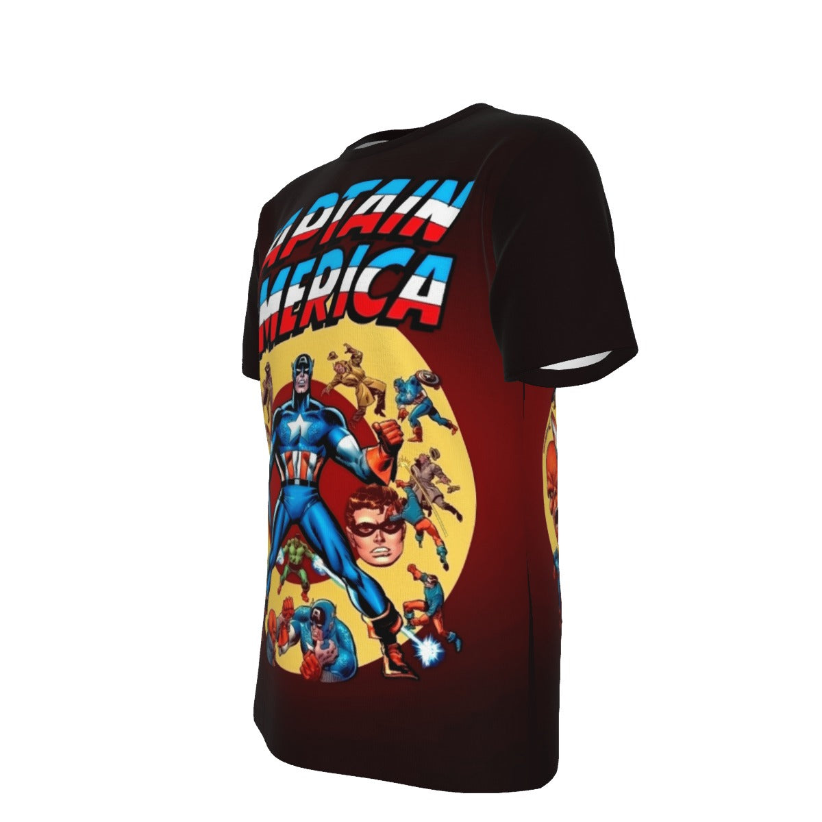 CAPTAIN AMERICA HERO OR HOAX ALL OVER PRINT SHIRT AND TANK TOP