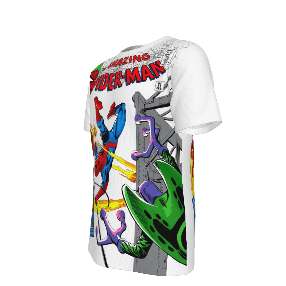 SPIDERMAN 21 ALL OVER PRINT SHIRT AND TANK