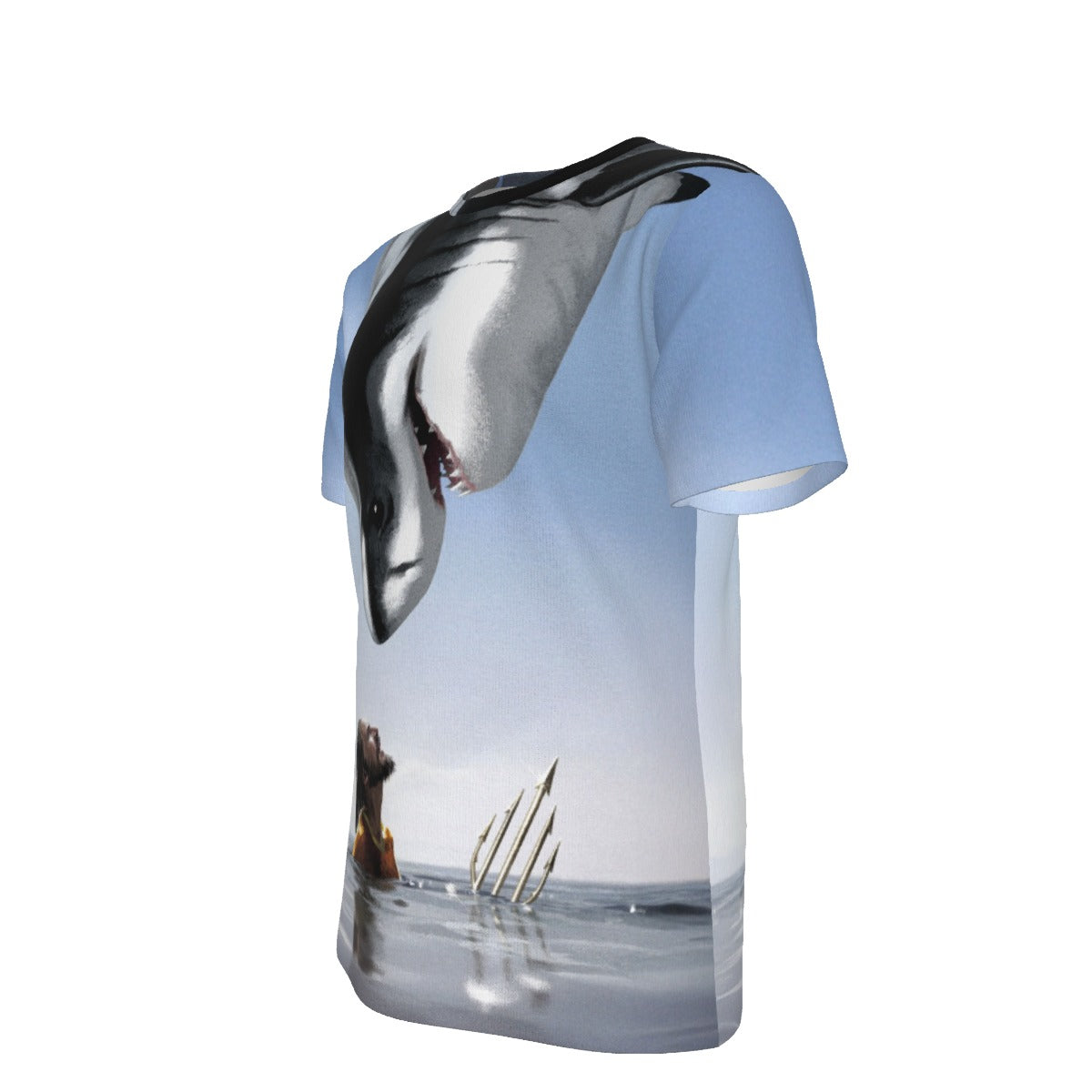 AQUAMAN MEETS JABBERJAW ALL OVER PRINT SHIRT AND TANK TOP
