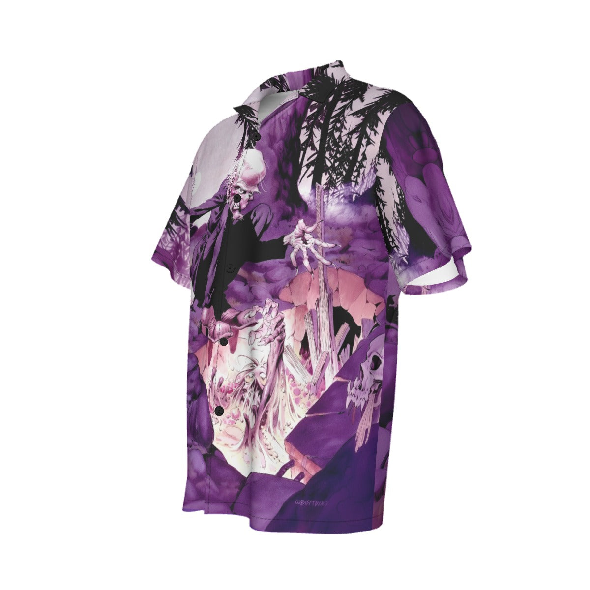 CREEPY PINUP ALL OVER PRINT SHIRT AND TANK TOP-BERNIE WRIGHTSON