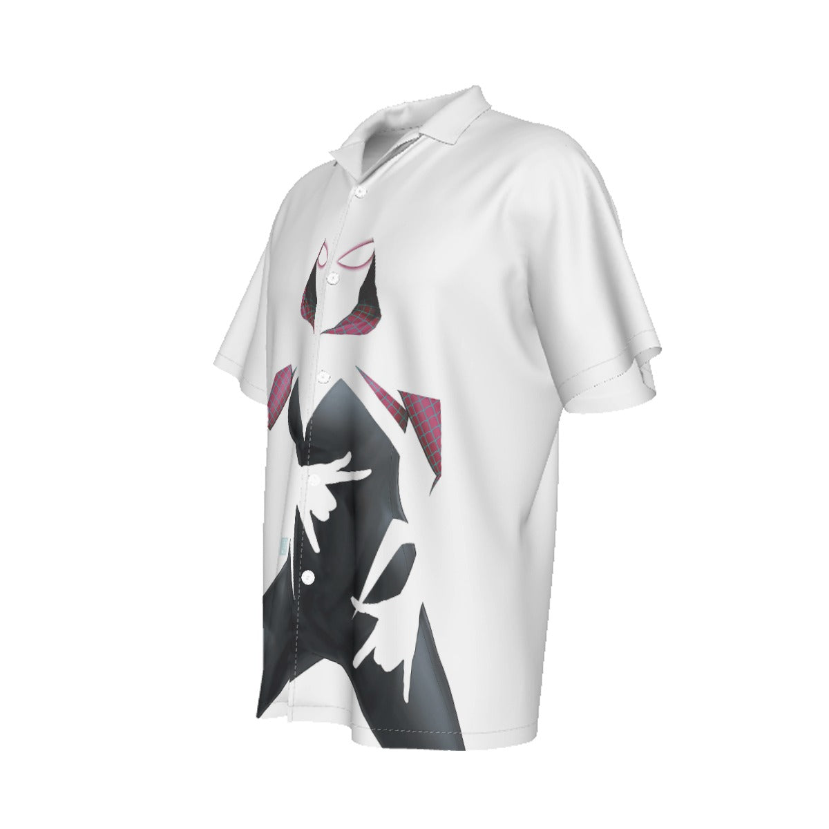 SPIDER GWEN NEGATIVE SPACE ALL OVER PRINT SHIRT AND TANK