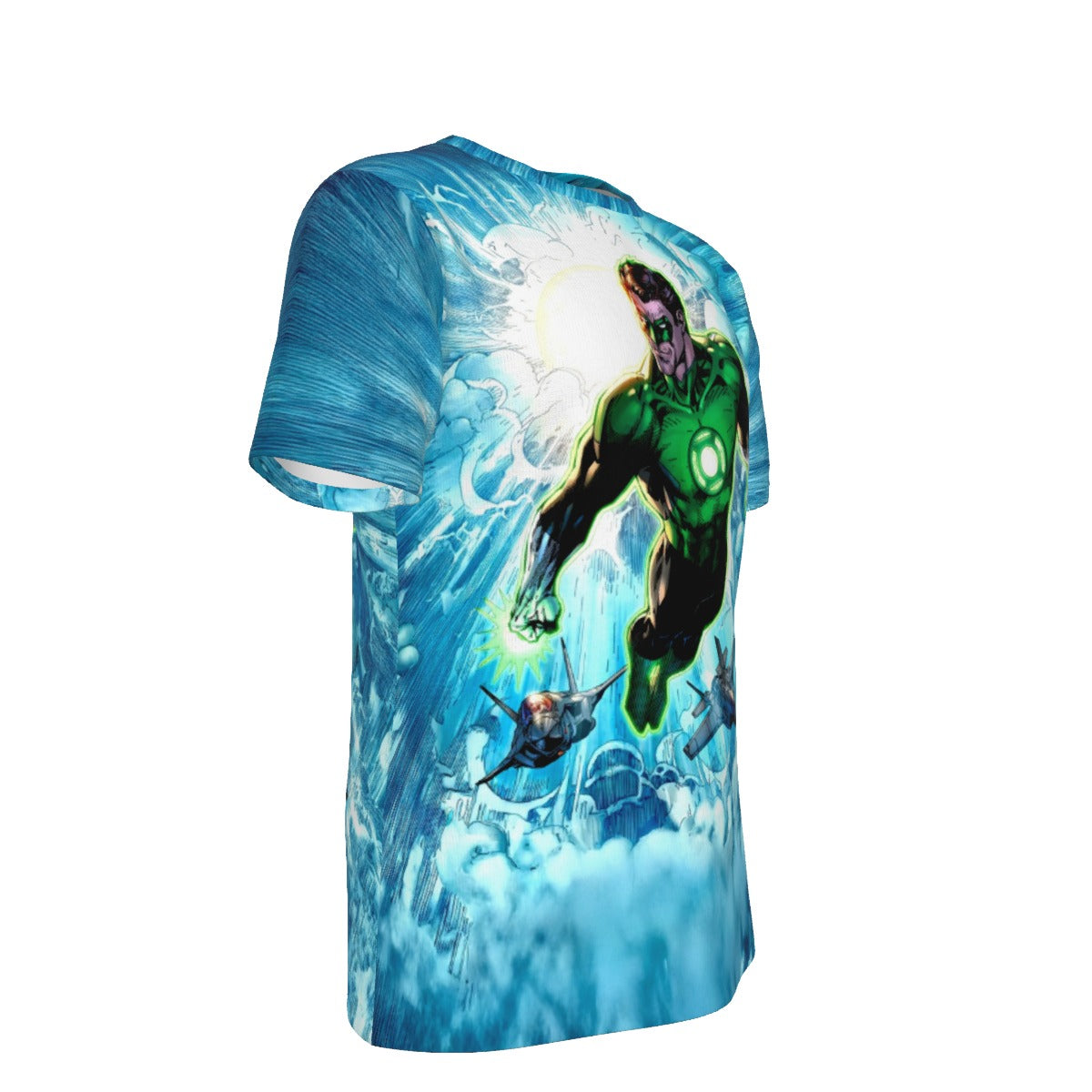 GREEN LANTERN 80TH ANNY All Over Print Shirt & Tank Top - JIM LEE ART