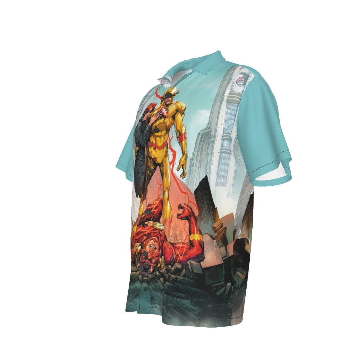 FLASH 25 V5 ALL OVER PRINT SHIRT AND TANK TOP - REVERSE FLASH