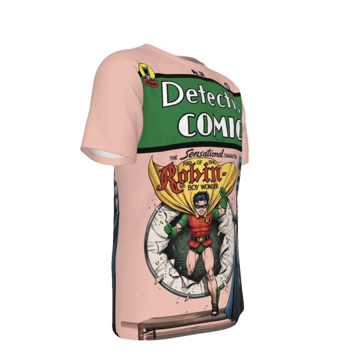 DETECTIVE 38 1ST ROBIN ALL OVER PRINT SHIRT AND TANK TOP - REDRAWN