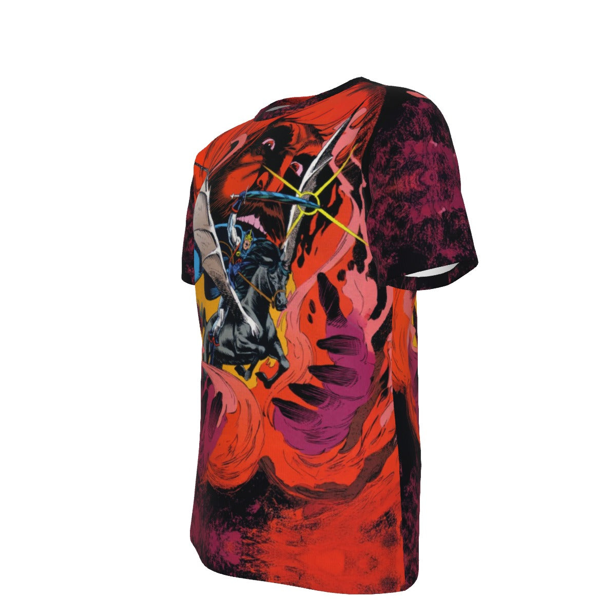 MARVEL FANFARE 54 All Over Print Shirt & Tank Top - BLACK KNIGHT