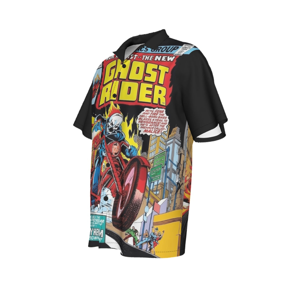 GHOST RIDER 25 ALL OVER PRINT SHIRT AND TANK TOP