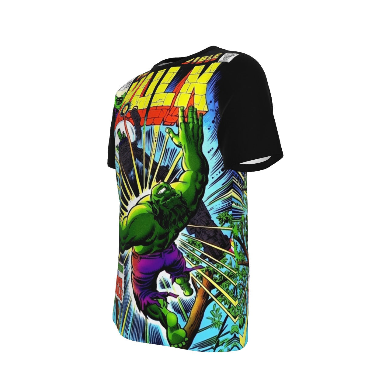 INCREDIBLE HULK 123 ALL OVER PRINT SHIRT AND TANK TOP