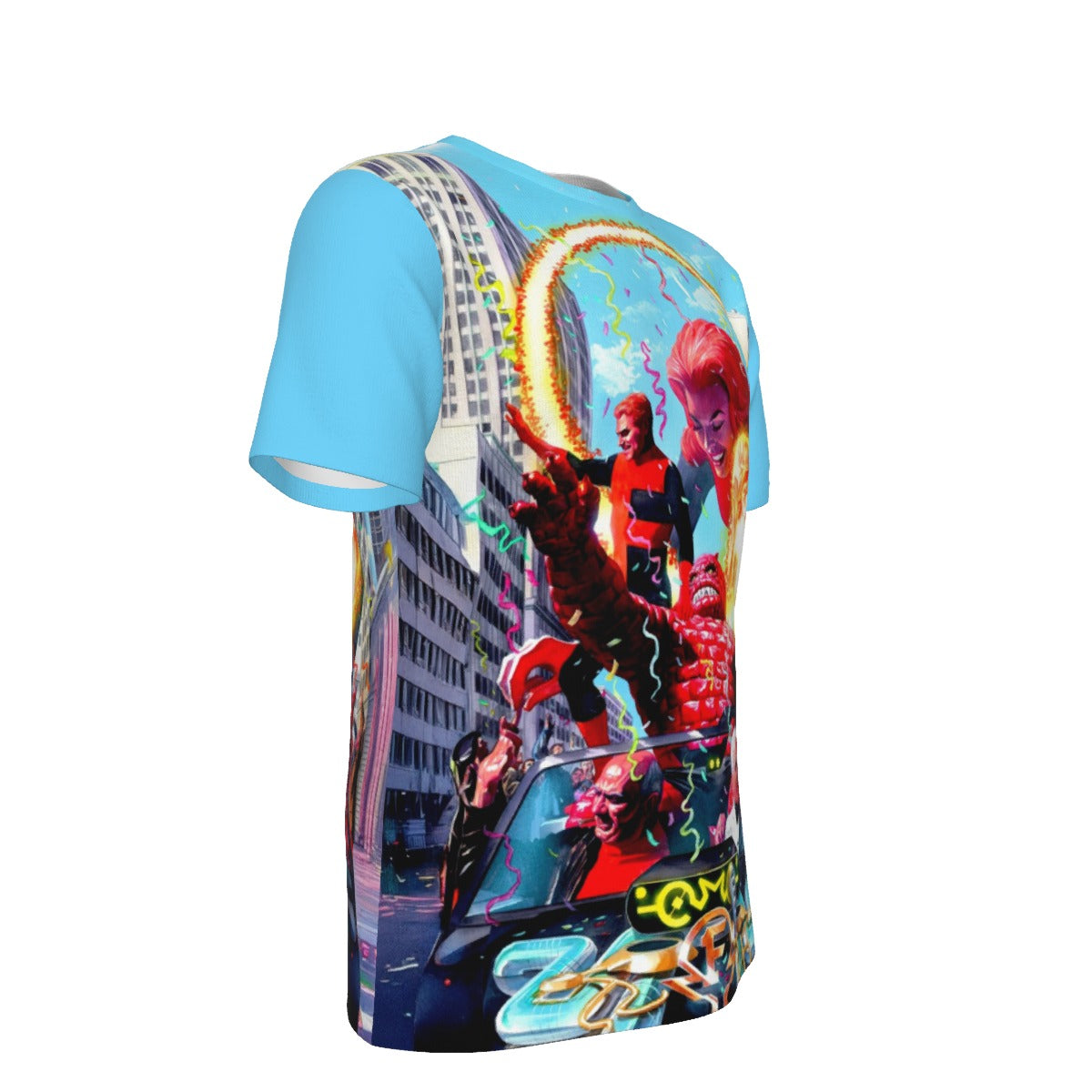 ASTRO CITY PARADE All Over Print Shirt & Tank Top - ALEX ROSS ART