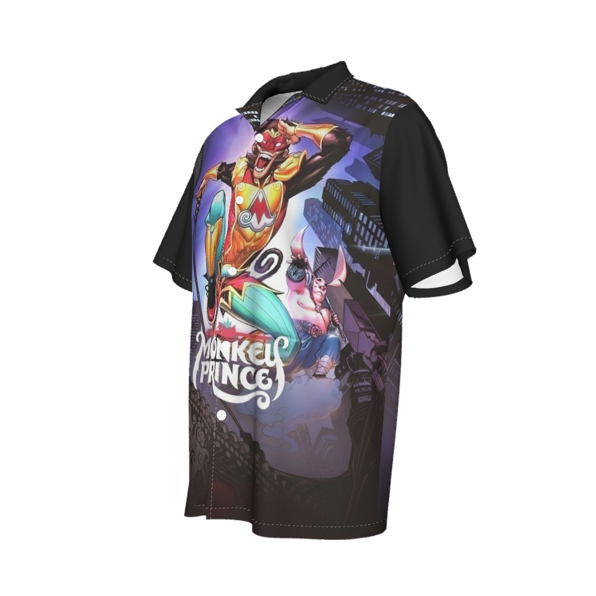 MONKEY PRINCE ALL OVER PRINT SHIRT AND TANK TOP