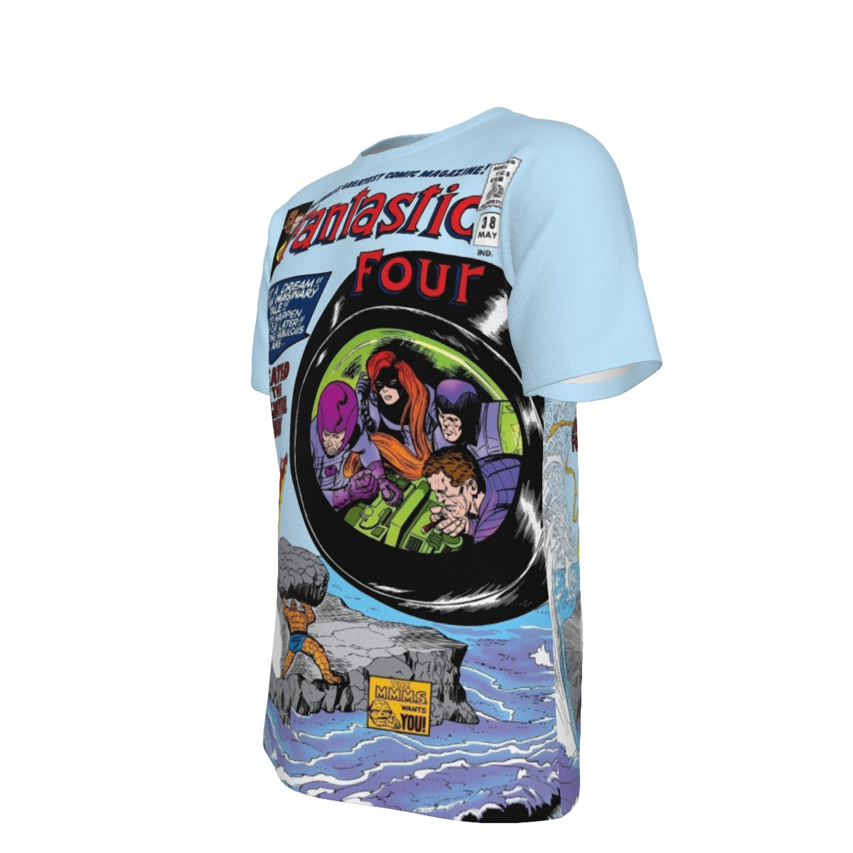 FANTASTIC FOUR 38 ALL OVER PRINT SHIRT AND TANK TOP