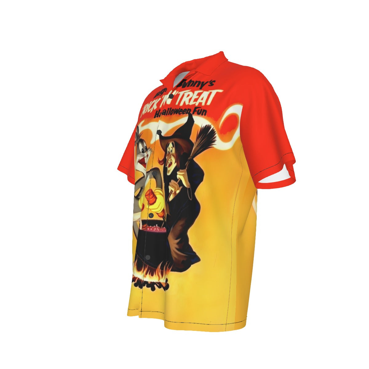 BUGS BUNNY'S TRICK IN TREAT HALLOWEEN FUN ALL OVER PRINT SHIRT AND TANK TOP